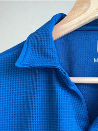 Camisa Polo Waffle AZUL COBALTO