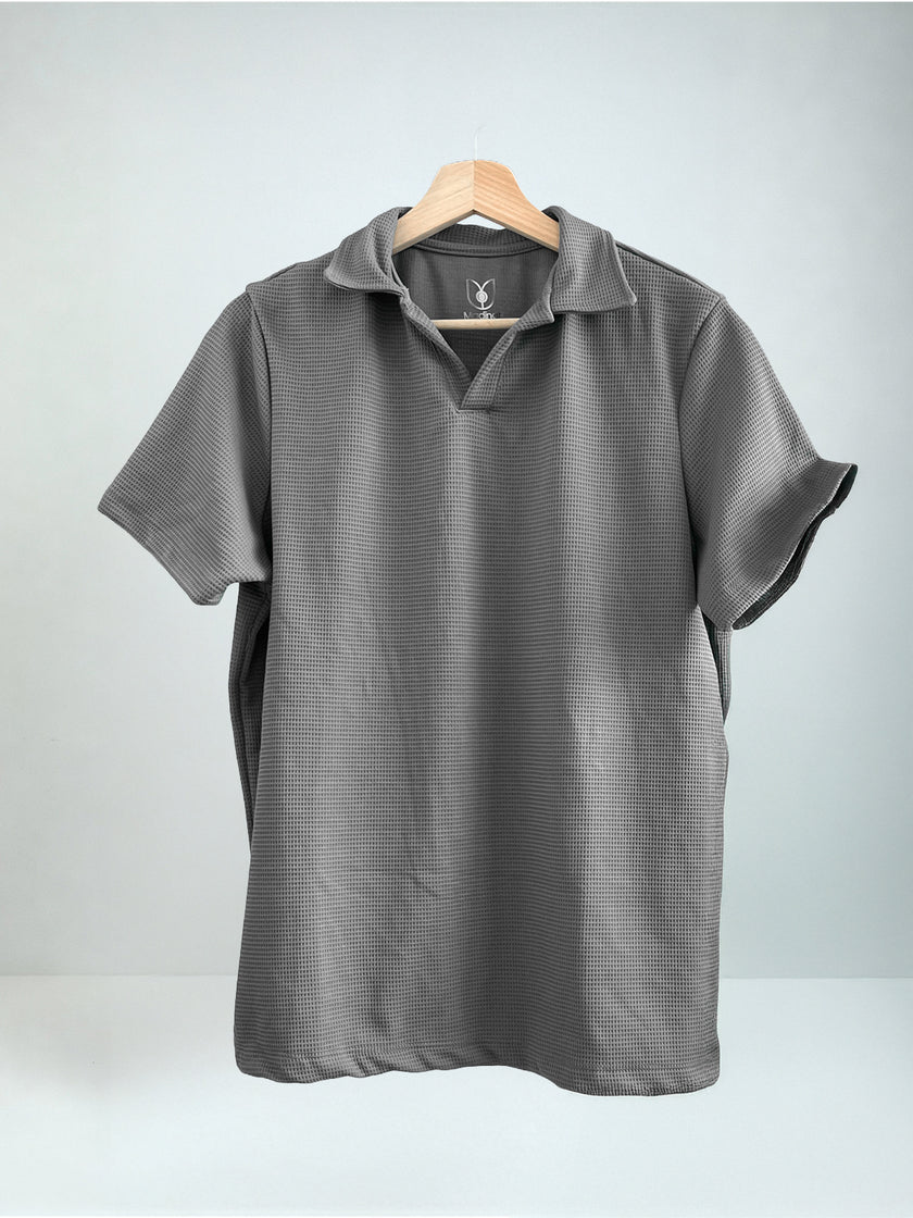 Conjunto Gris Oscuro Waffle