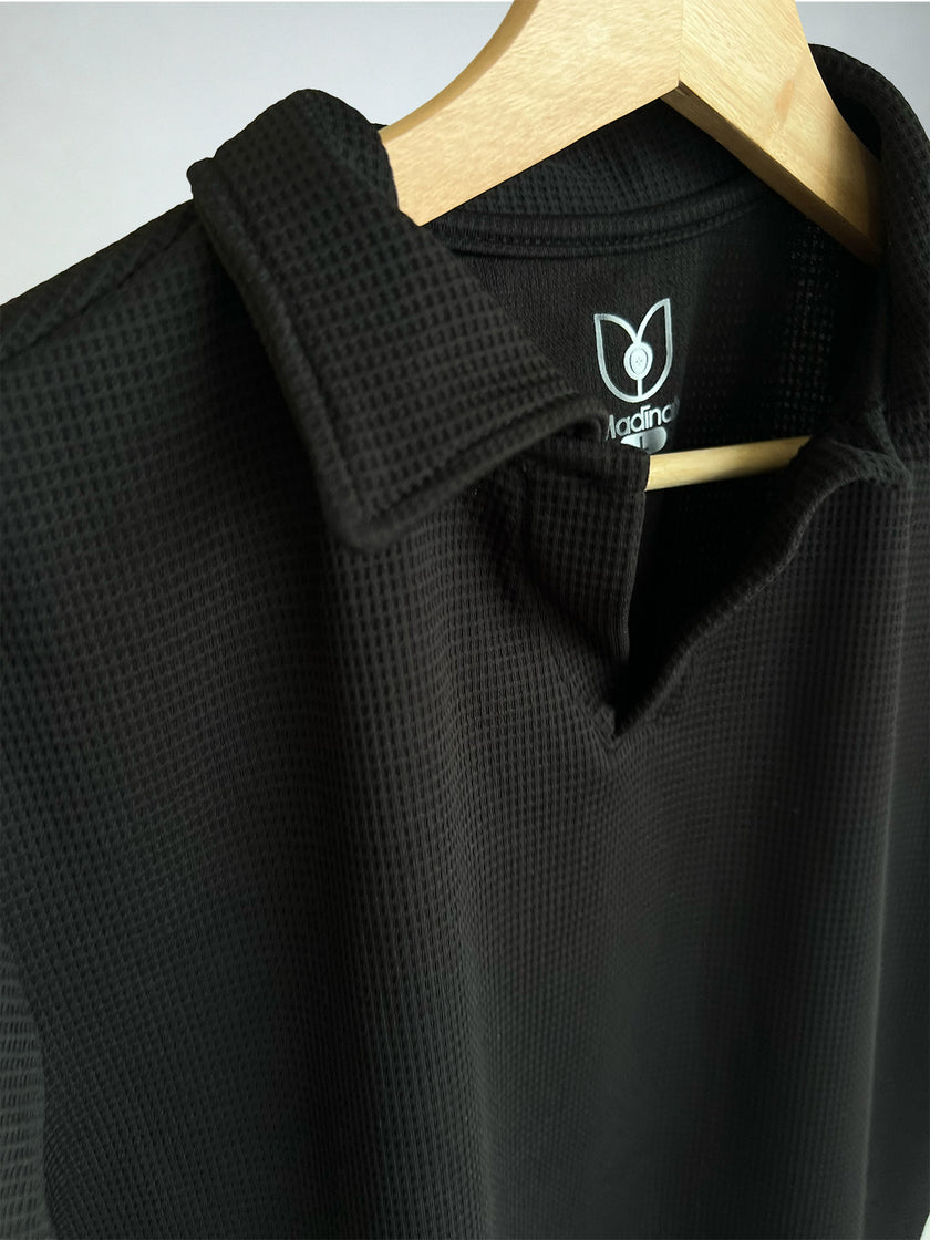 Conjunto deportivo NEGRO Waffle